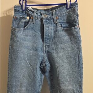 Levi's Blue Straight Leg Jeans Classic Style